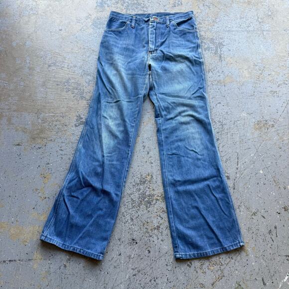 Vintage 60’s 70’s Maverick Jeans Bootcut Made In USA Talon Zip - Picture 3 of 10